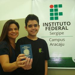 aluno do IFS carlos vinicios representara o brasil em Cuba
