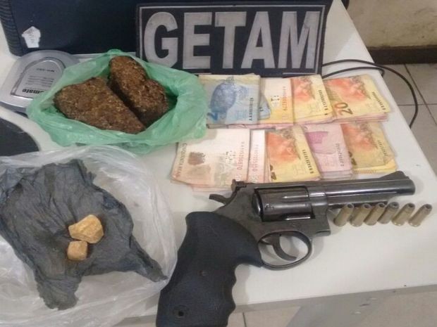arma e drogas