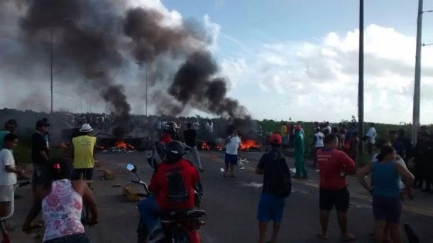 bloqueio queima de pneus