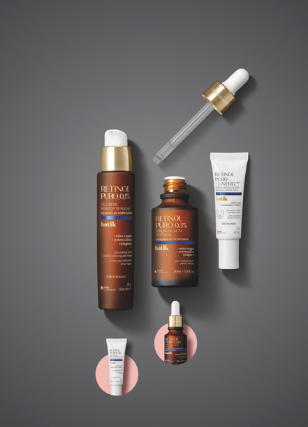 botik retinol produtos