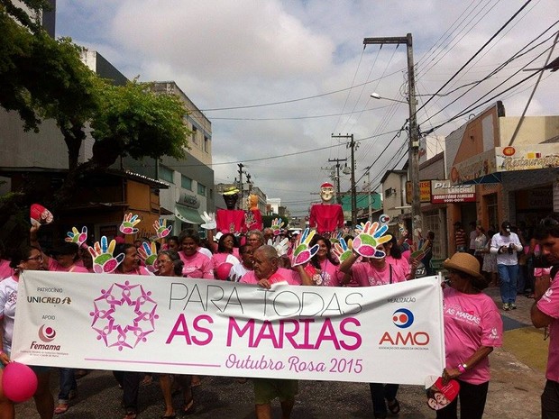 caminhada rosa