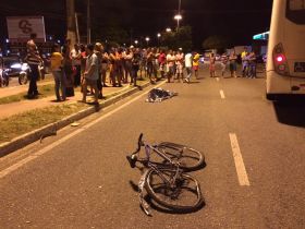 ciclista morto