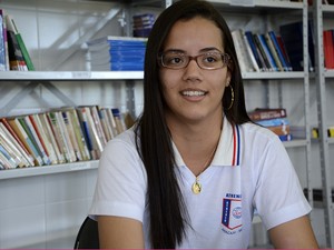 estudante melhor colocada de sergipe