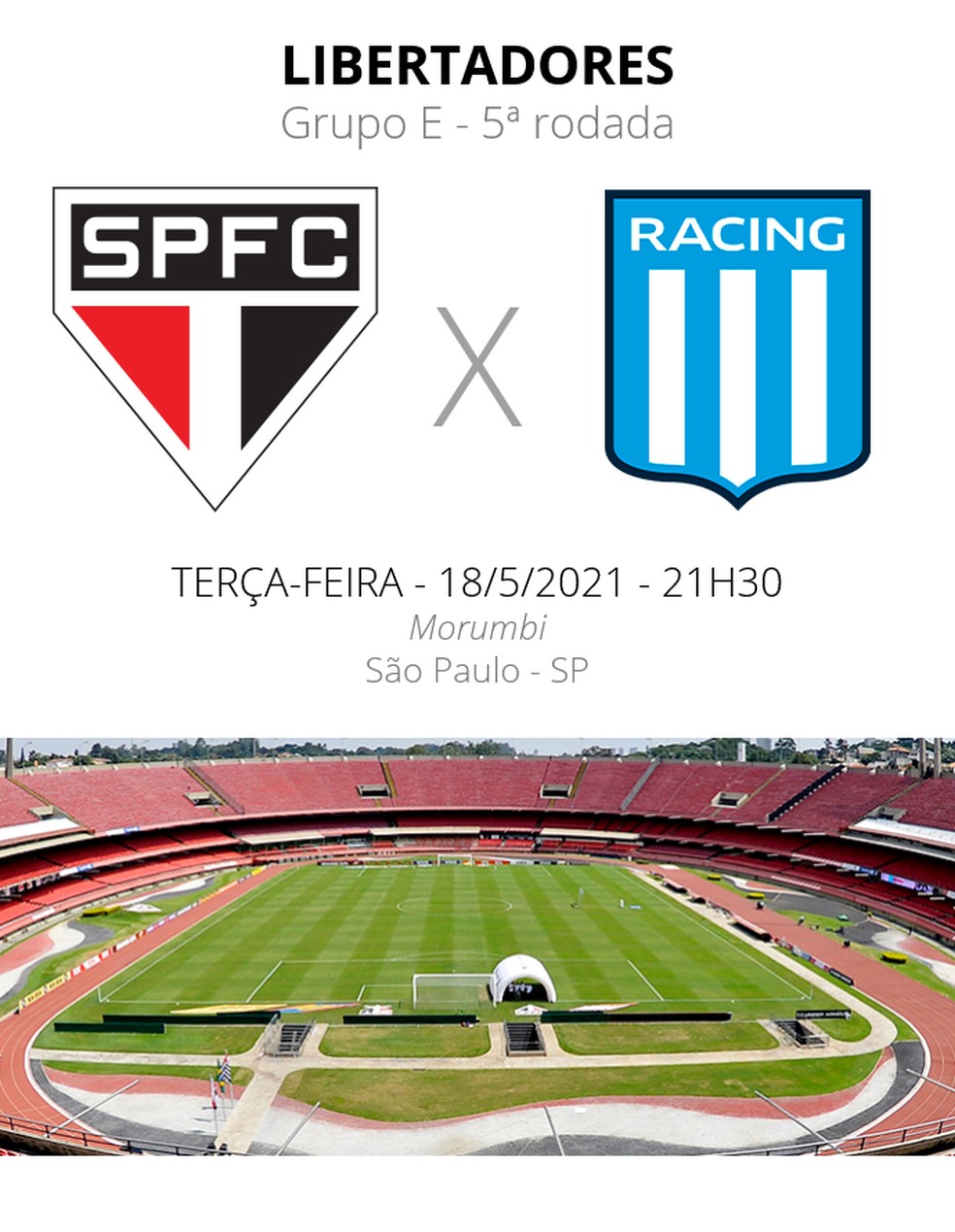 ficha sao paulo x racing