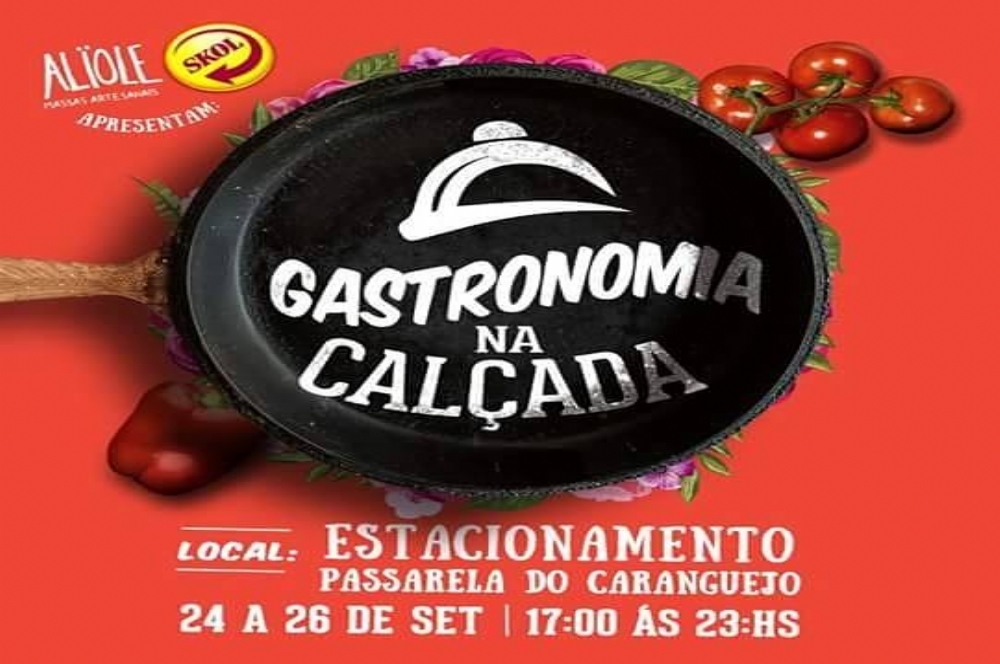 gastronomia na calçada