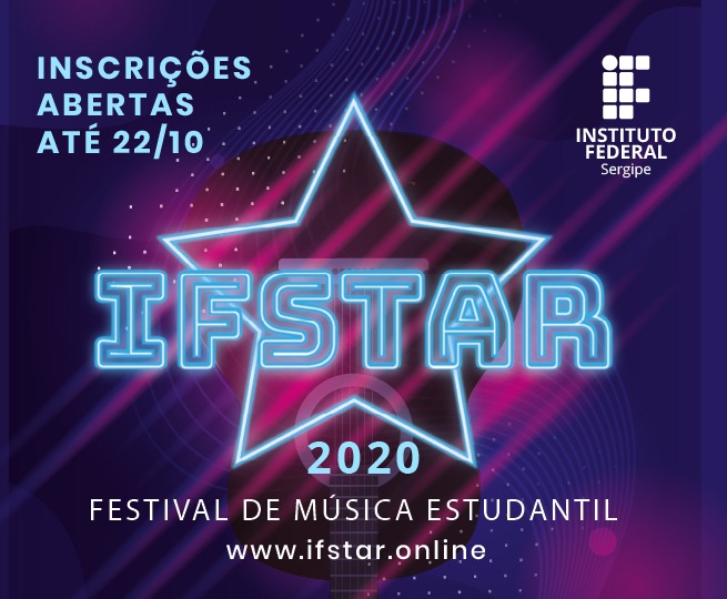 logo ifstar inscricoes abertas