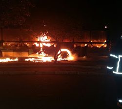 onibus encedeado