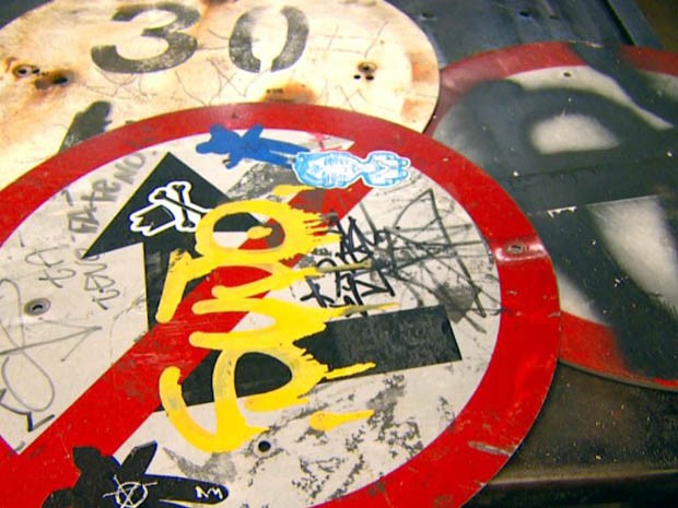 placas danificadas