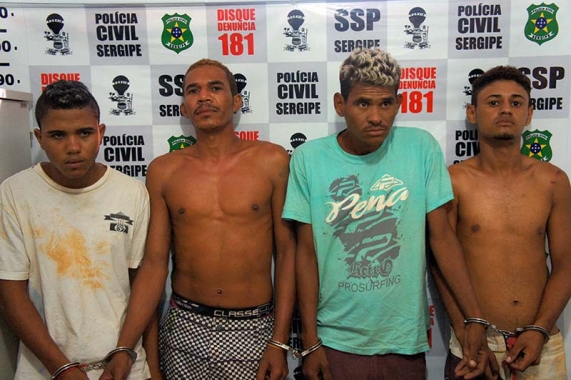 quadrilha presa